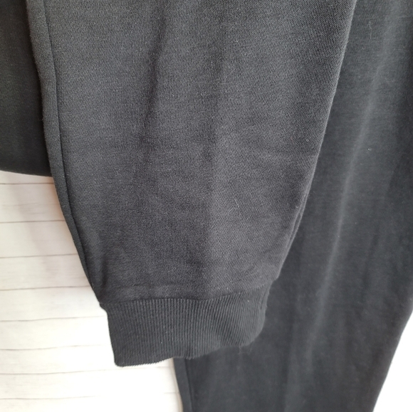CHAMPION Fleece Joggers, Classic Script, 25" in Black, sz XL - Picture 9 of 9